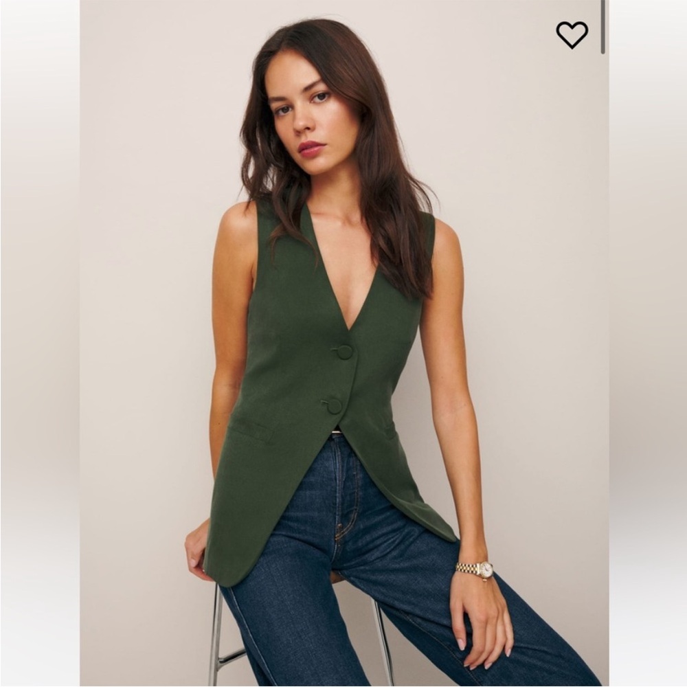 Reformation Casey Vest Perfect condition